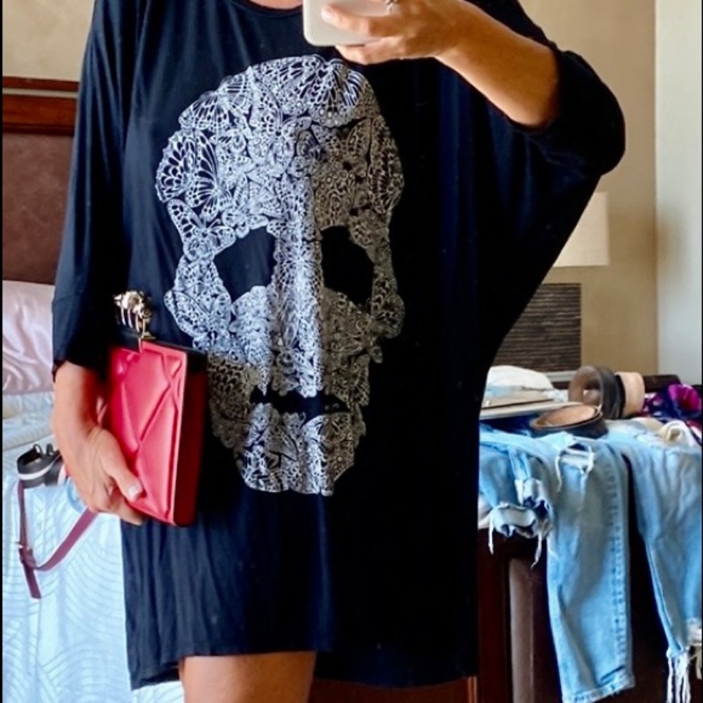 LAUREN MOSHI X REVOLVE  T SHIRT DRESS SIZE LARGE DOLMAN